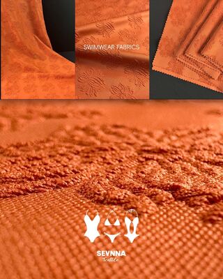 Vải polyester tái chế bền vững với trọng lượng 260gm, chiều rộng 132cm và có thể giặt bằng máy cho dệt may thân thiện với môi trường