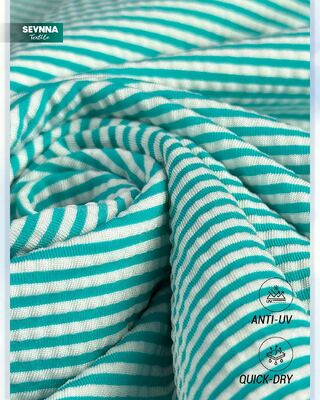 180gsm Breathable Quick-drying Recycled Swimwear Fabric for Sustainable Swimwear Production