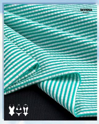 Vải đồ bơi tái chế khô nhanh có thể thở 180gm để sản xuất đồ bơi bền vững
