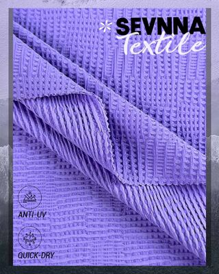 91 Chất liệu tái chế Nylon 9 Spandex Textured Swim Fabrics Thay thế cung cấp giữ hình dạng cao phù hợp cho đồ bơi bền thoải mái