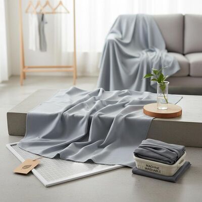 Vải Polyester Tái Chế Chống Nhăn Thoáng Khí Giặt Máy Dùng Cho Thời Trang và Gia Dụng
