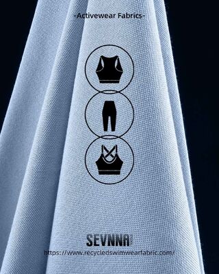 Bảo vệ tia UV Sấy nhanh Độ bền cao Dải Lycra kéo dài cho quần áo thể thao và đồ bơi