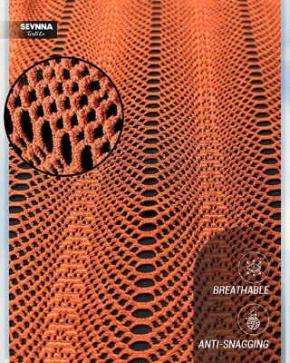 Vải nylon tái chế 150gm với dệt tròn và chiều rộng 140cm cho quần áo bền vững