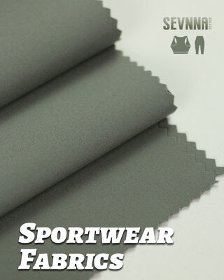 87% Nylon 13% Spandex vải chạy bộ với UPF 50+ và lưới thở cho dệt may thể thao