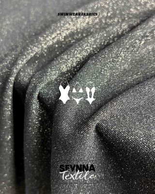 79% Nylon 12% Silver Lurex 9% Spandex Stretch Fabric với 80000 M Per Day Capacity và cảm giác thoải mái mềm mại