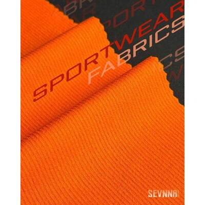 190GSM UPF 50+ Recycled PBT Ribbed Textured Tricot Swim Fabric SP7616