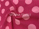 Kết cấu bong bóng Repreve Sợi tái chế Vải áo tắm Rosy Dot