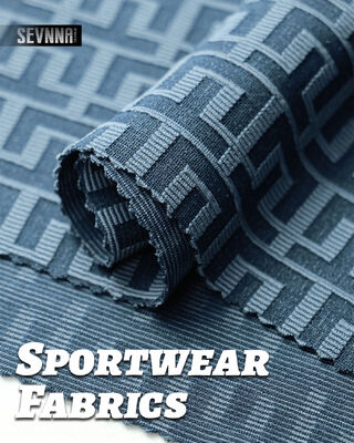 Vải dệt kim đôi mật độ cao, trọng lượng 380gsm, khổ 135cm, thích hợp cho trang phục mùa hè/thu thân thiện với môi trường