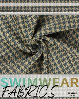 Vải bơi kết cấu khô nhanh với trọng lượng 370gm và chiều rộng 135cm cho đồ bơi hiệu suất cao