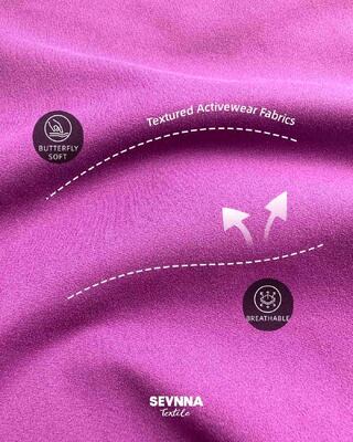 Sản phẩm có độ ẩm cao có khả năng thở siêu mềm trải dài Sport Bra Fabric for Workout Bra Material