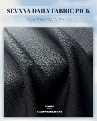 Vải bơi có họa tiết chống clo cao với 98% Polyester tái chế và chống tia UV 50+