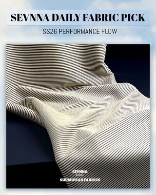 Vải dệt kim đôi Chiều rộng 140cm Dệt bền thoải mái Lý tưởng cho quần áo hàng ngày Đồ thể thao và trang trí nội thất