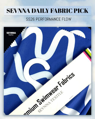 Vải đồ bơi tái chế cho người lớn, vật liệu bền vững thân thiện với môi trường, thích hợp cho sản xuất đồ bơi và đồ thể thao