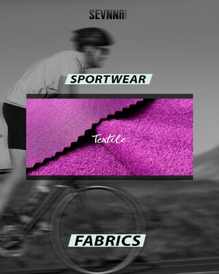 Activewear bền và dễ thở Vải đan được thiết kế để cung cấp sự linh hoạt thoải mái và quản lý độ ẩm trong quần áo thể thao