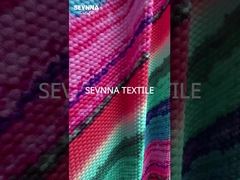 Vải đan hoạt động hiệu suất cao cho quần áo thể thao thoải mái và phong cách