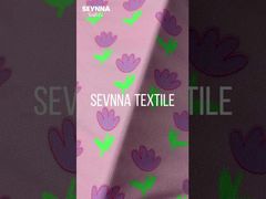 Vải dệt kim đôi rộng 152cm cho đồ thể thao tái chế 87% Nylon tái chế 13% Spandex