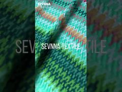 Vải dệt kim đôi bền với 85% nylon tái chế và 15% spandex, nhẹ 135gsm