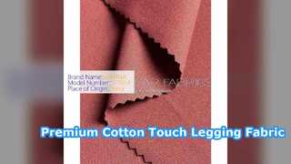 Vải Legging Cotton Touch 320GSM cao cấp SP7054