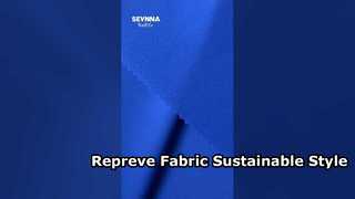 Repreve Fabric Vải Polyester tái chế 200gsm có khả năng thoáng khí và chống mùi cao cho độ bền