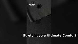 Vải Lycra co giãn có độ đàn hồi cao với khả năng hút ẩm và chống tia cực tím cho trang phục năng động