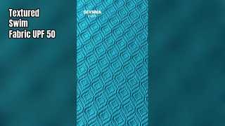 Vải bơi có họa tiết có khả năng kháng clo cao và 93% nylon tái chế để bơi bền